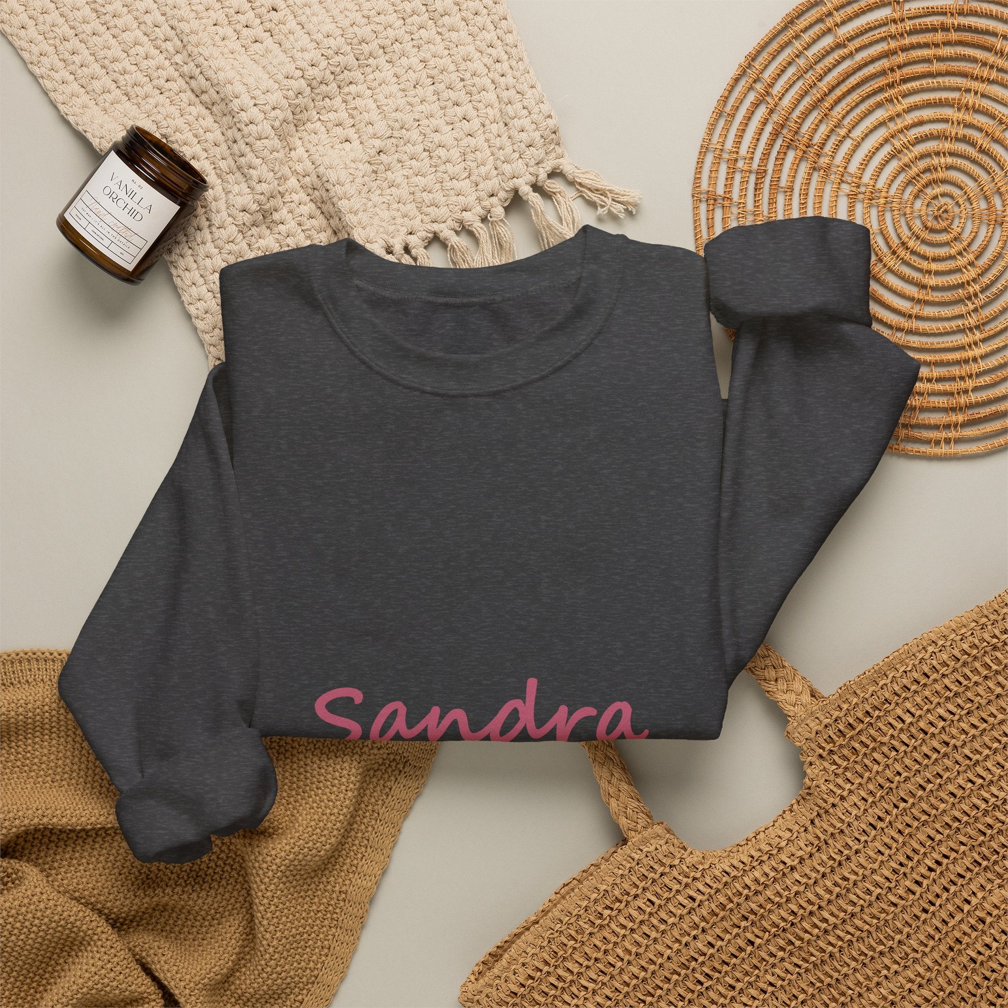 The Crazy Aunt Everyone Warned You About — Personalized Name Sweatshirt