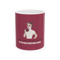 Well, Look at You, Honey — Shirley Mug, Raspberry