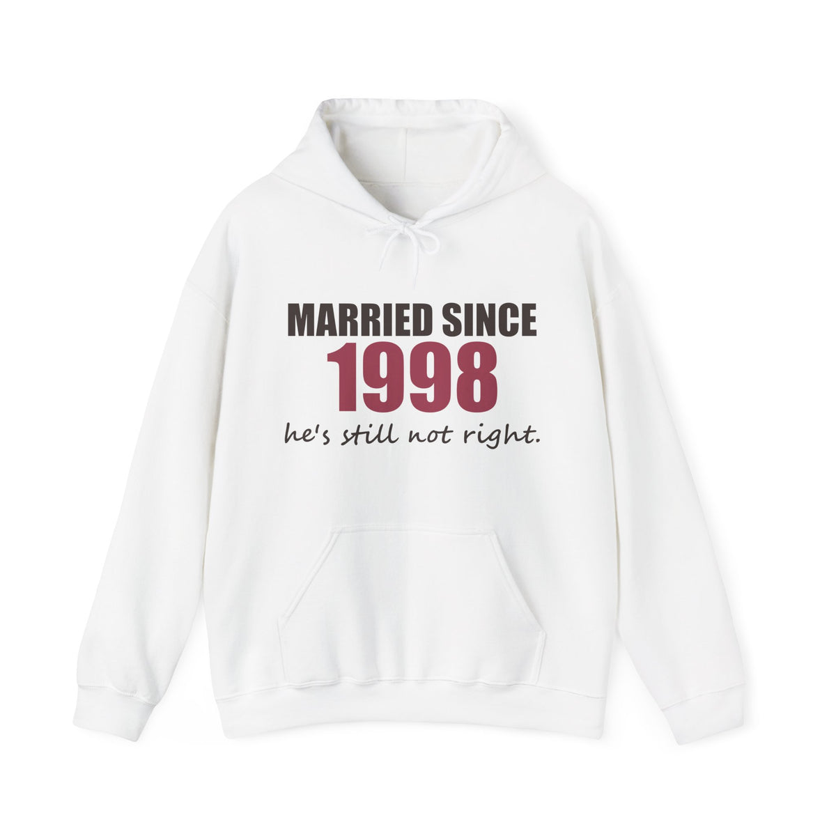 Married Since [Year] — Personalized Anniversary Hoodie