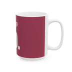 Decaf? Honey, No — Mug, Raspberry