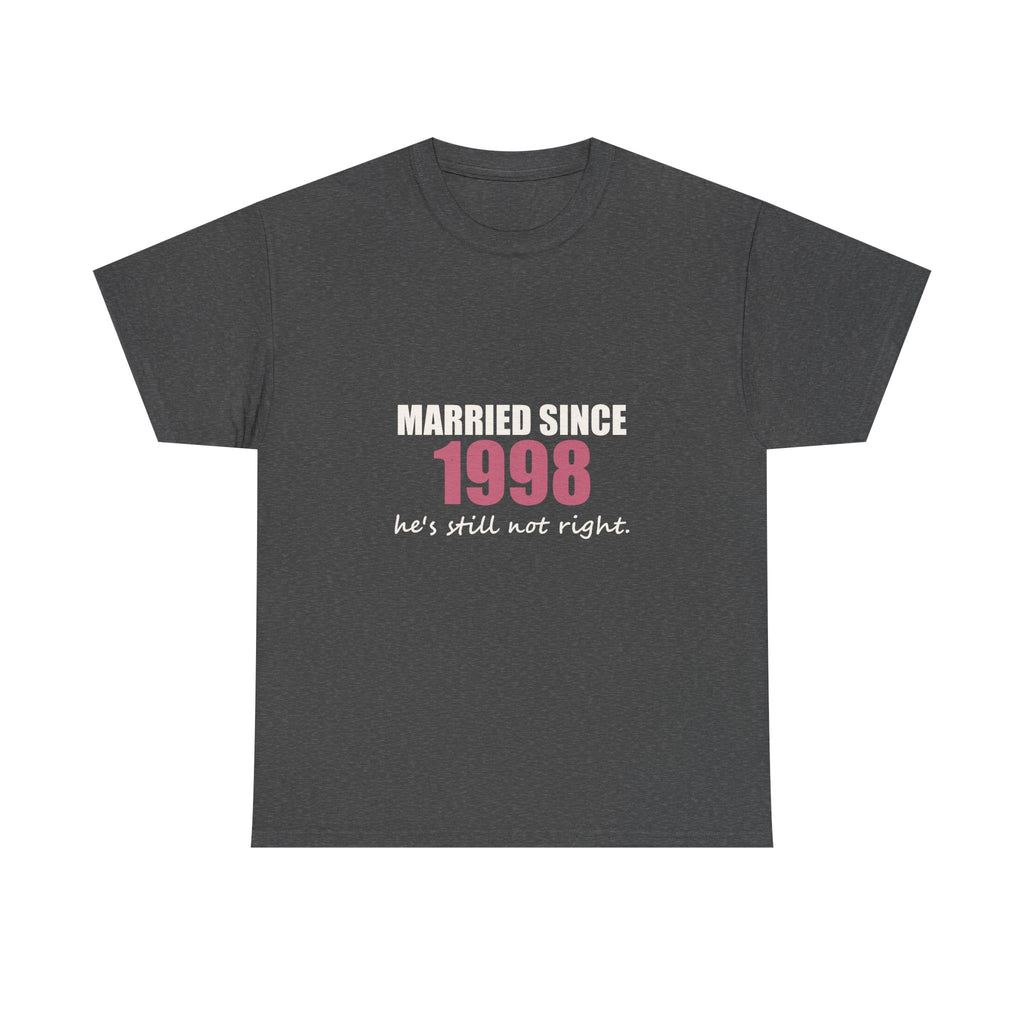 Married Since [Year] — Personalized Anniversary Tee