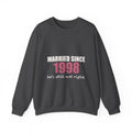 Married Since [Year] — Personalized Anniversary Sweatshirt