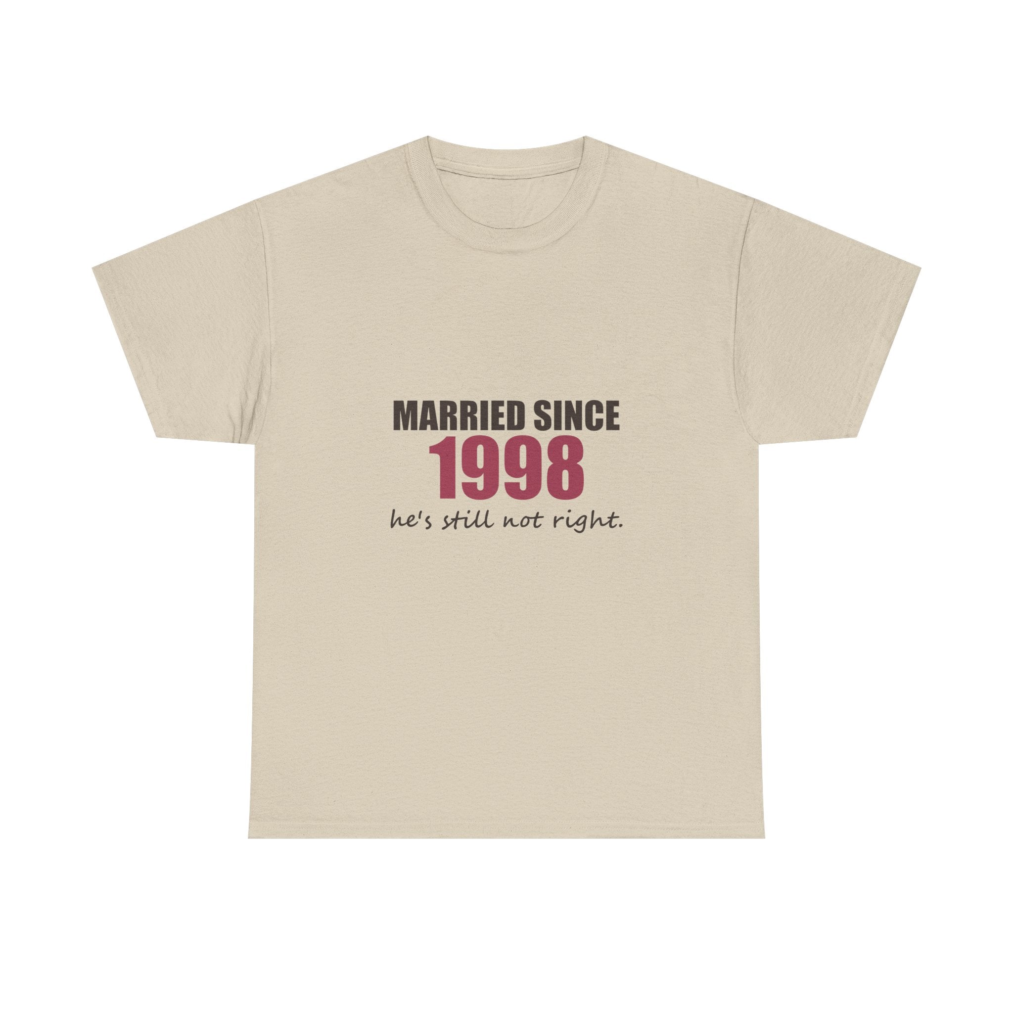 Married Since [Year] — Personalized Anniversary Tee