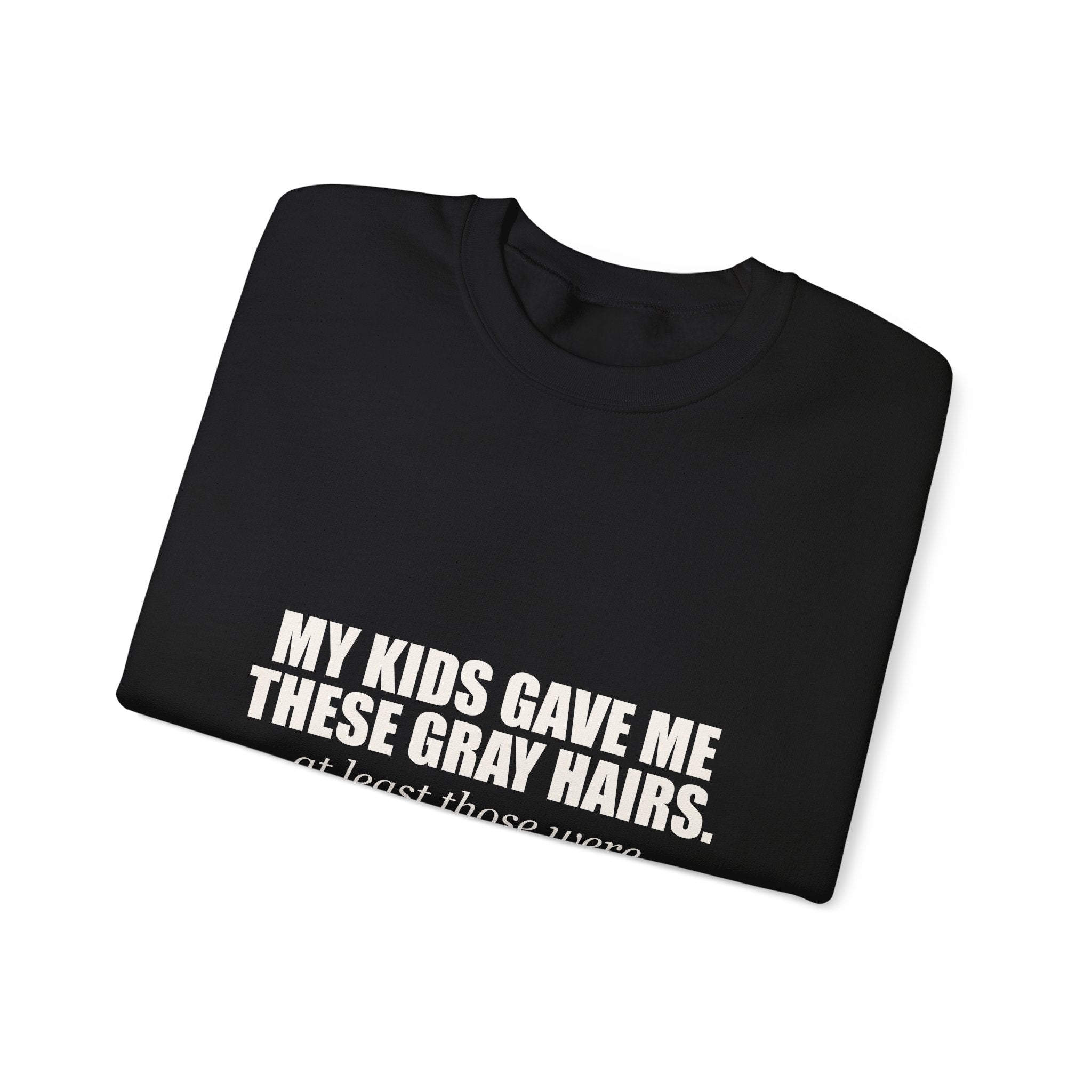 My Kids Gave Me These Gray Hairs Sweatshirt
