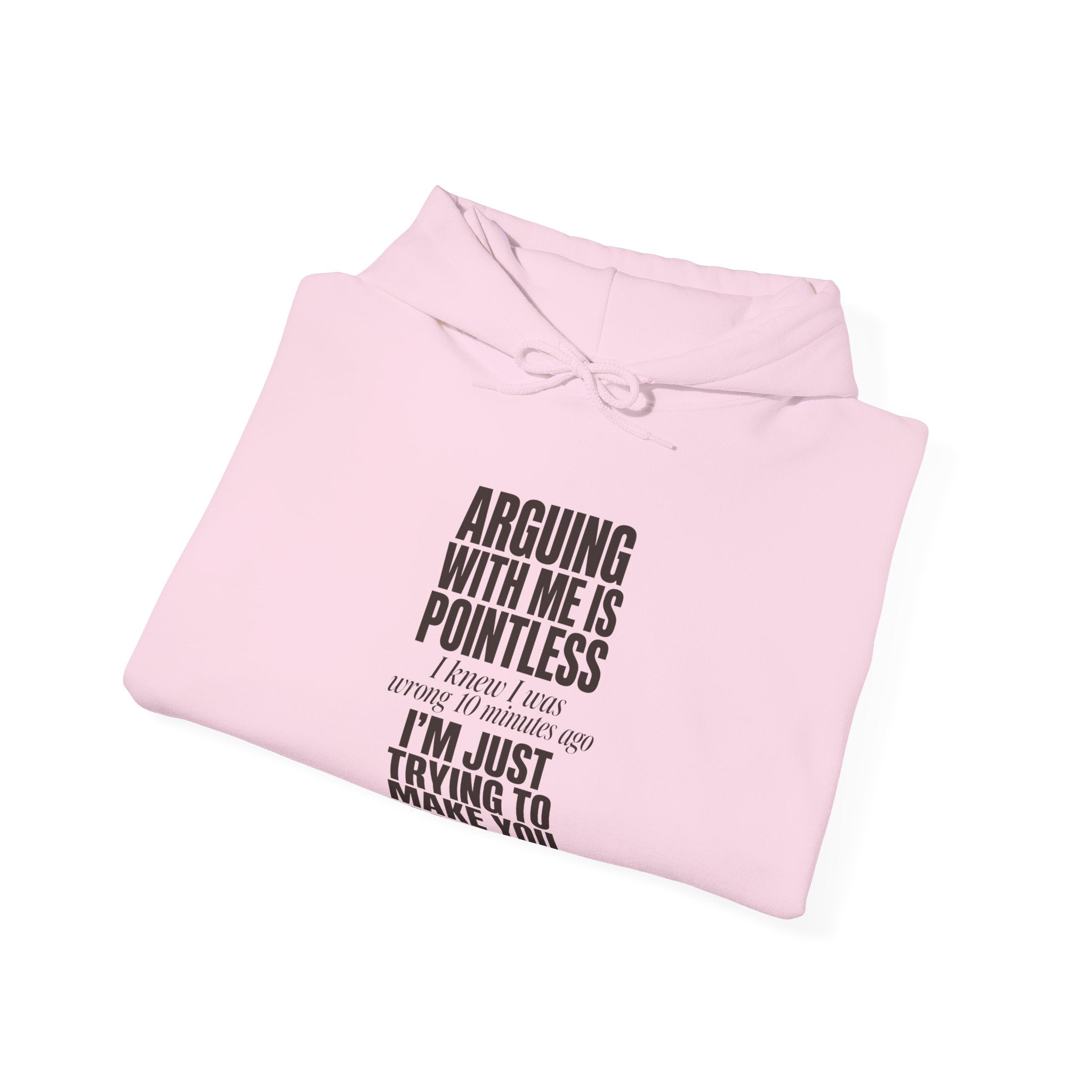 Arguing With Me Is Pointless Hoodie