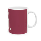 Decaf? Honey, No — Mug, Raspberry