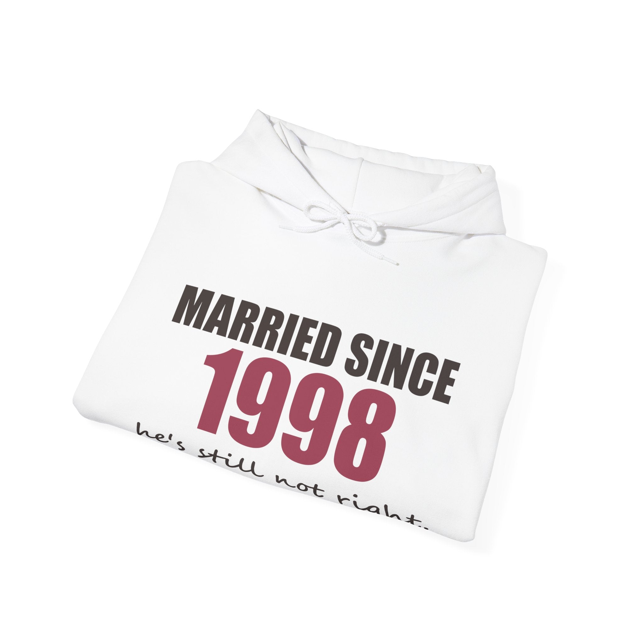 Married Since [Year] — Personalized Anniversary Hoodie