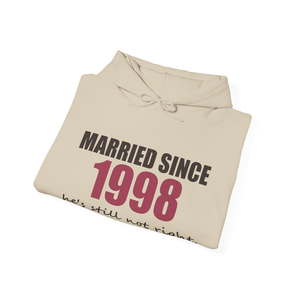 Married Since [Year] — Personalized Anniversary Hoodie