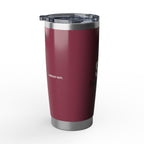 Sip Happens — 20oz Tumbler, Raspberry