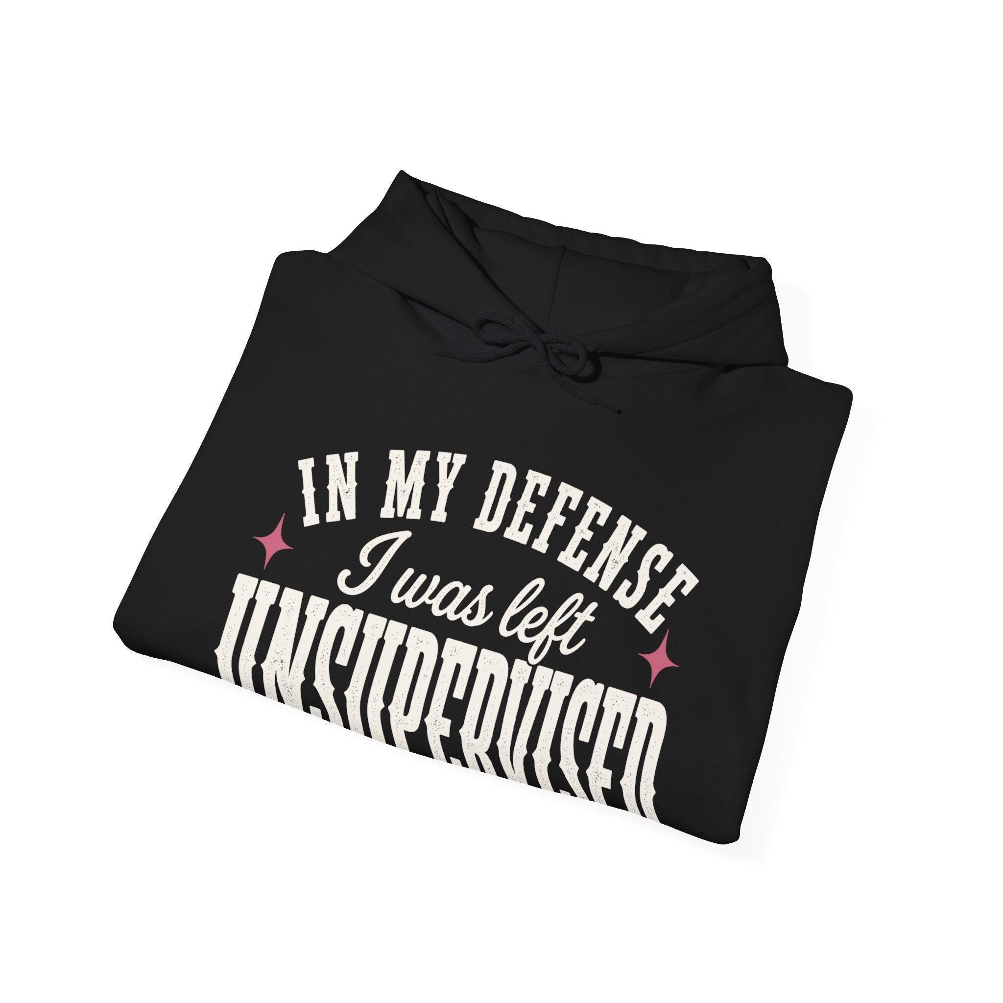 In My Defense, I Was Left Unsupervised Hoodie