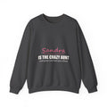 The Crazy Aunt Everyone Warned You About — Personalized Name Sweatshirt