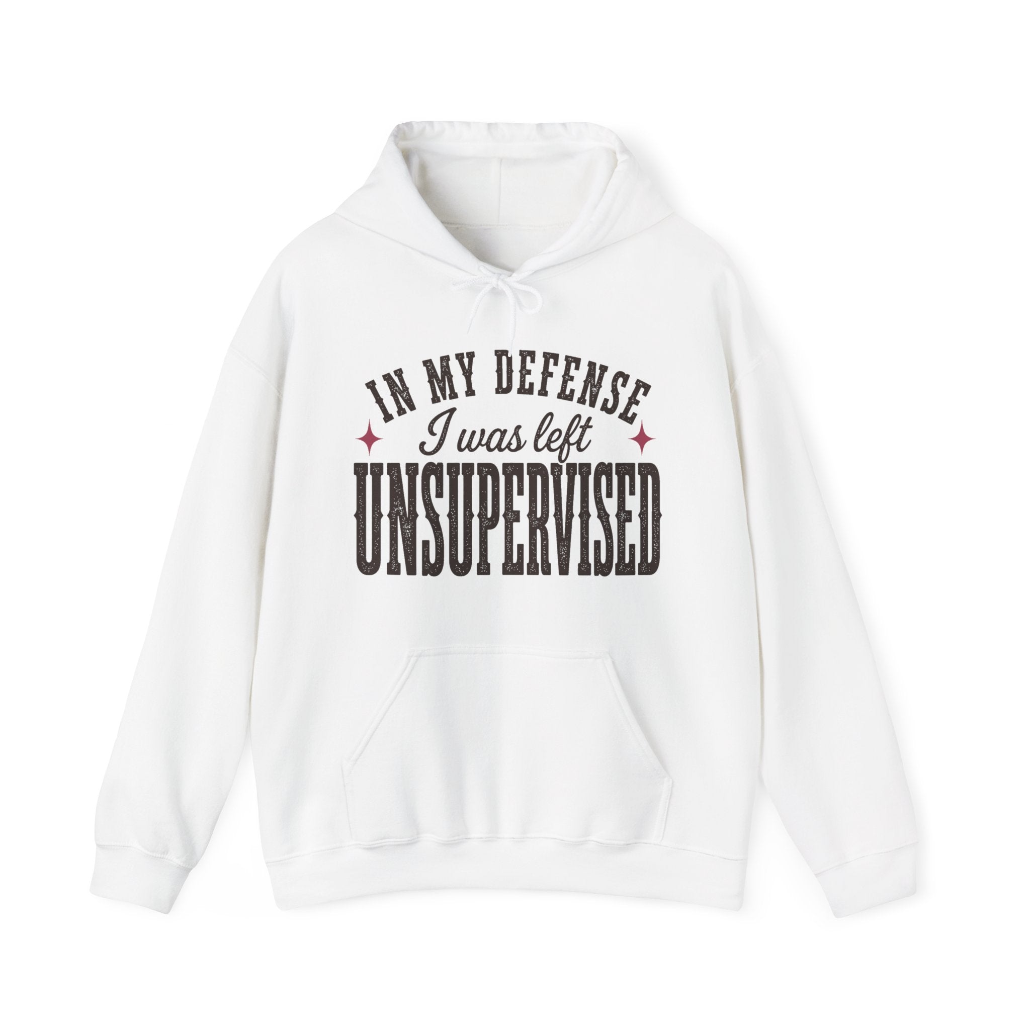 In My Defense, I Was Left Unsupervised Hoodie