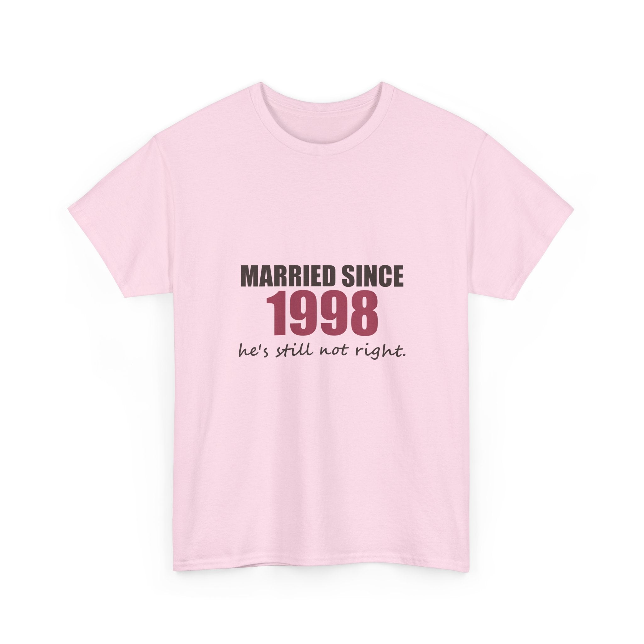 Married Since [Year] — Personalized Anniversary Tee