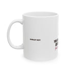 Fill Mine First — Mug, White