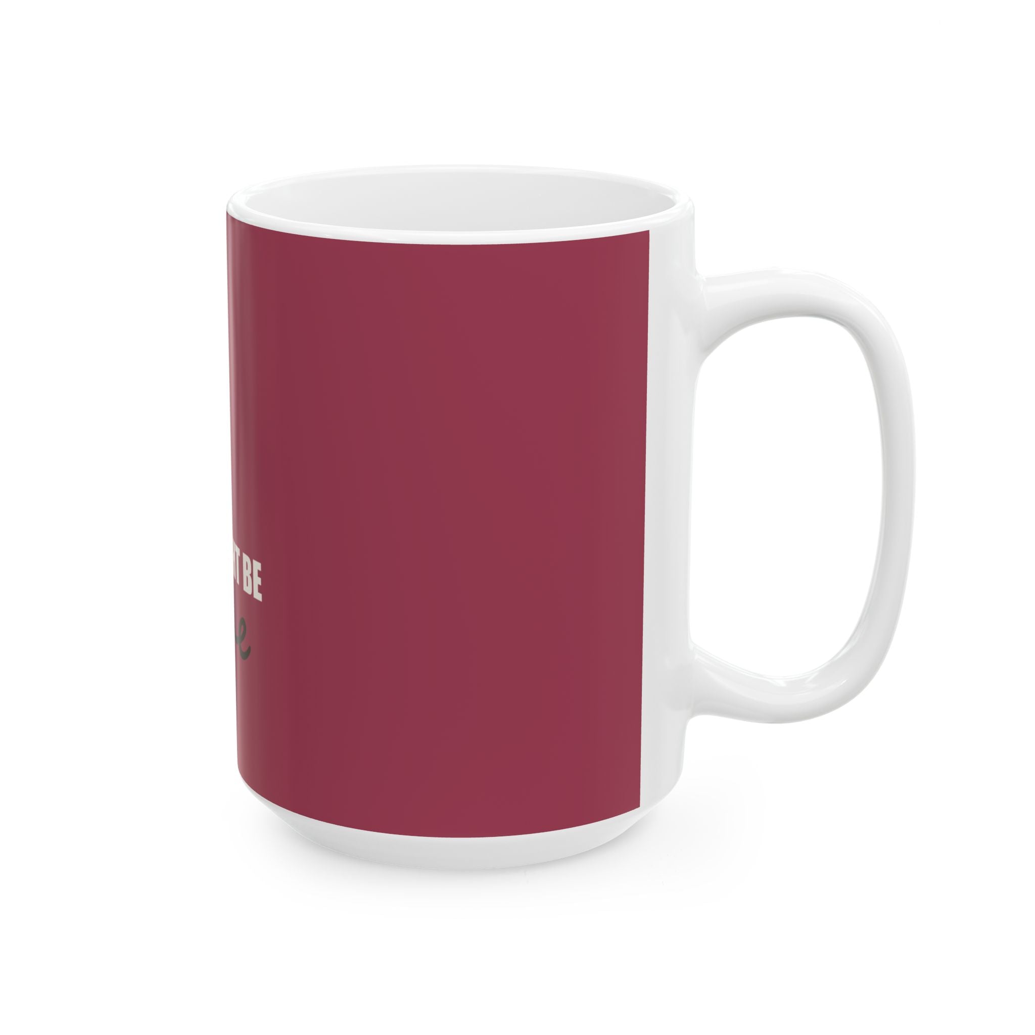 This Might Be Wine — Mug, Raspberry