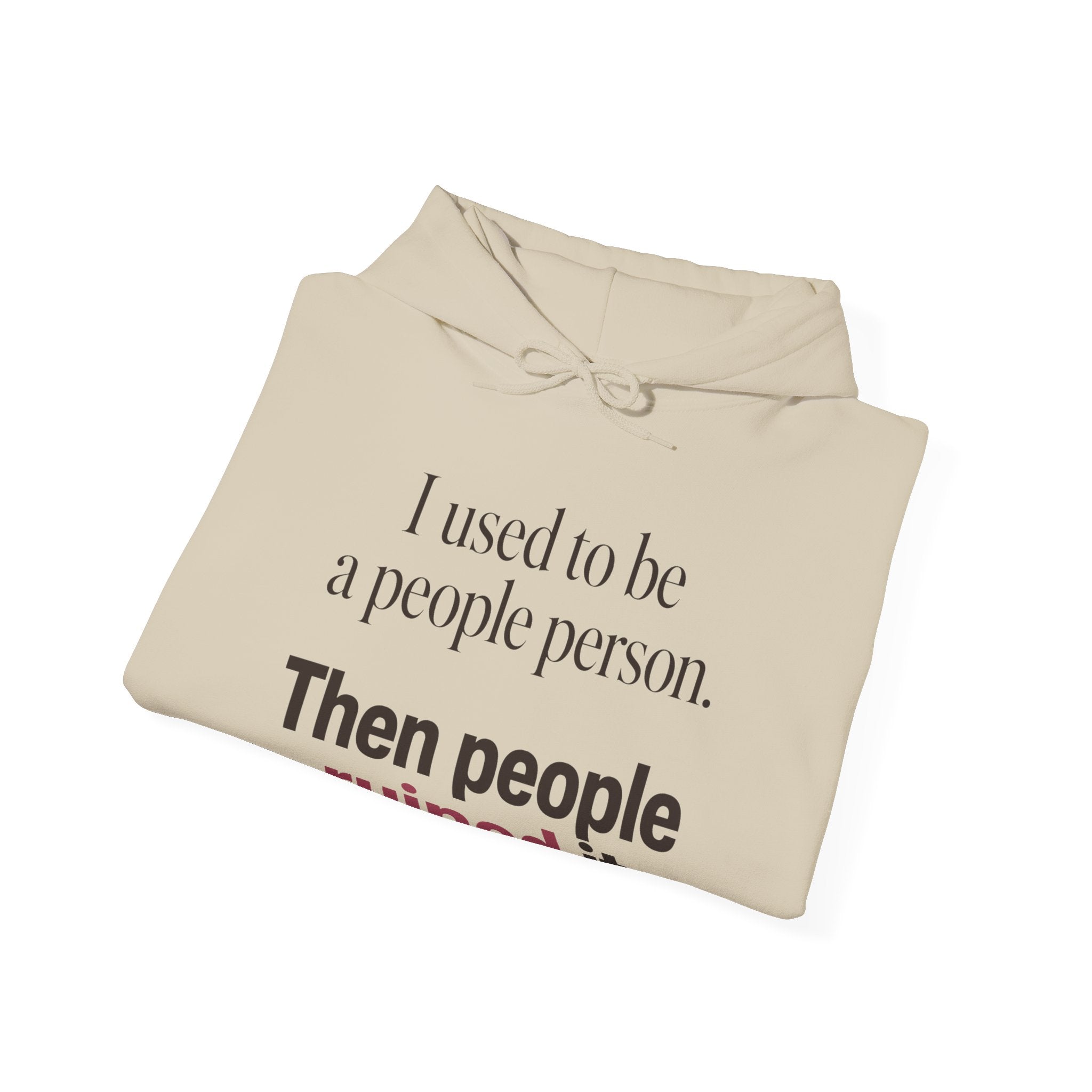 I Used to Be a People Person Hoodie