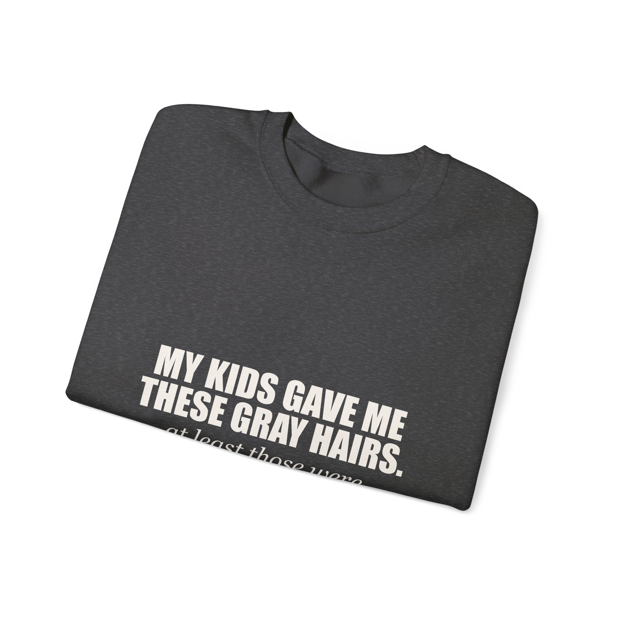 My Kids Gave Me These Gray Hairs Sweatshirt