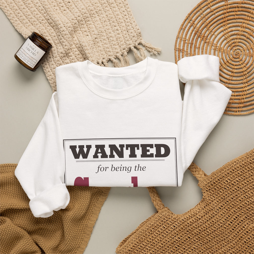 The Crazy Aunt Everyone Warned You About — Personalized Name Sweatshirt