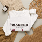 The Crazy Aunt Everyone Warned You About — Personalized Name Sweatshirt