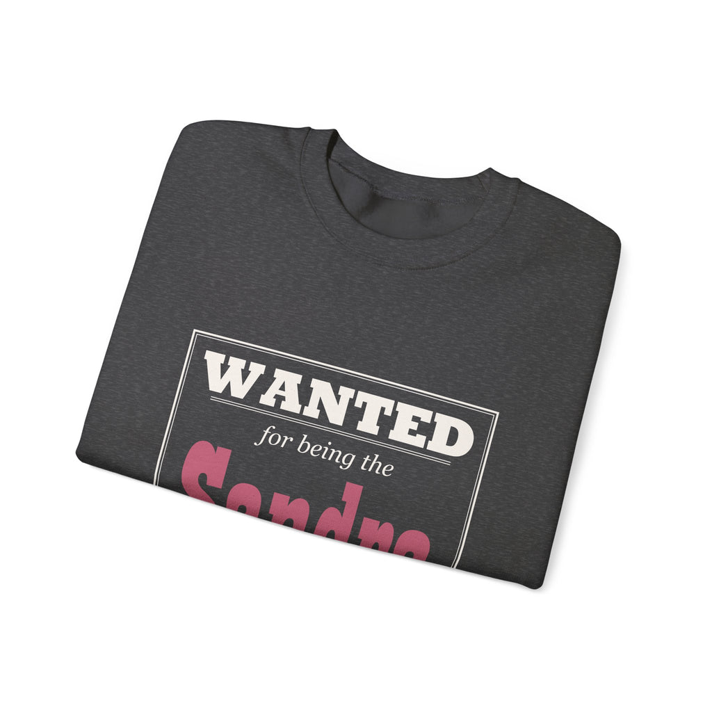 The Crazy Aunt Everyone Warned You About — Personalized Name Sweatshirt