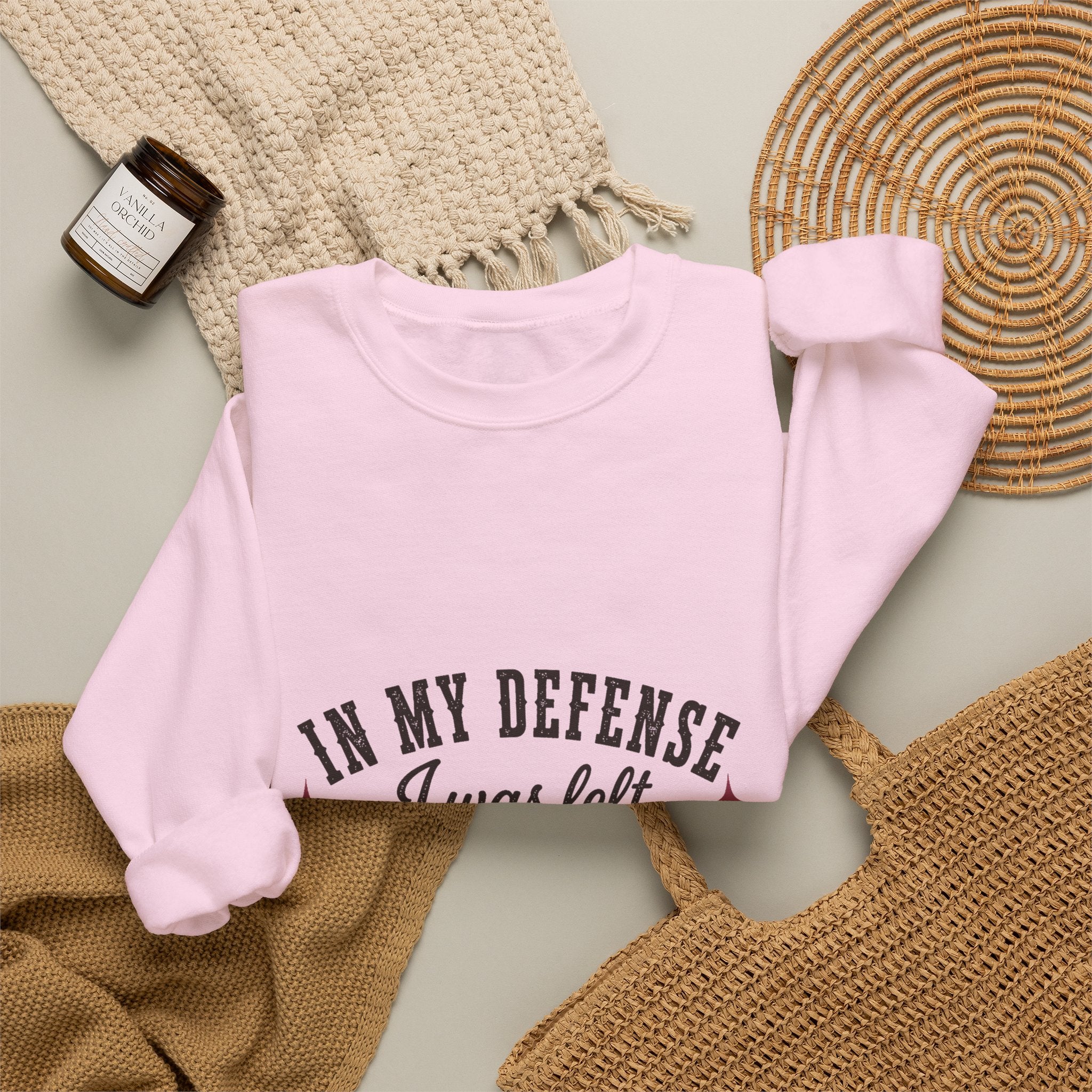 In My Defense, I Was Left Unsupervised Sweatshirt