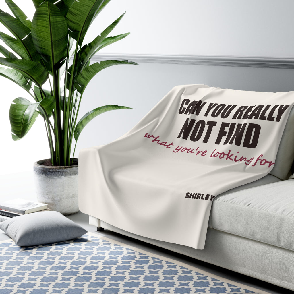Can't Find What You're Looking For? — Sherpa Blanket