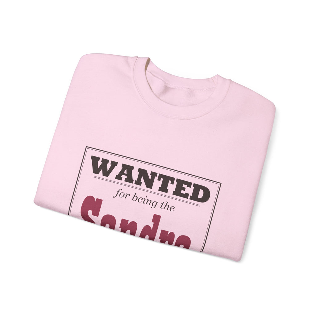 The Crazy Aunt Everyone Warned You About — Personalized Name Sweatshirt