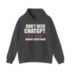 Don't Need ChatGPT — My Wife Knows Everything Hoodie