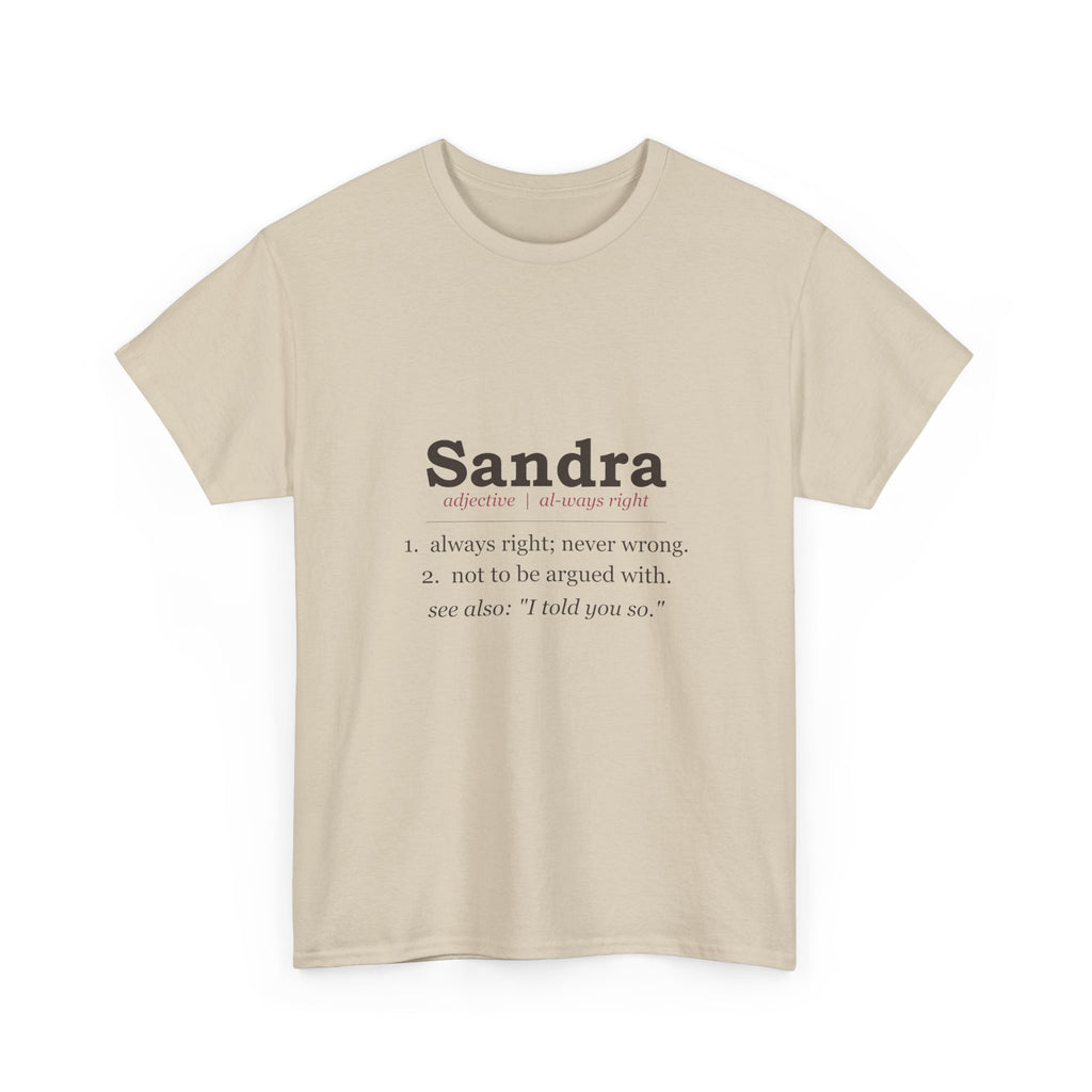 Always Right — Personalized Name Tee