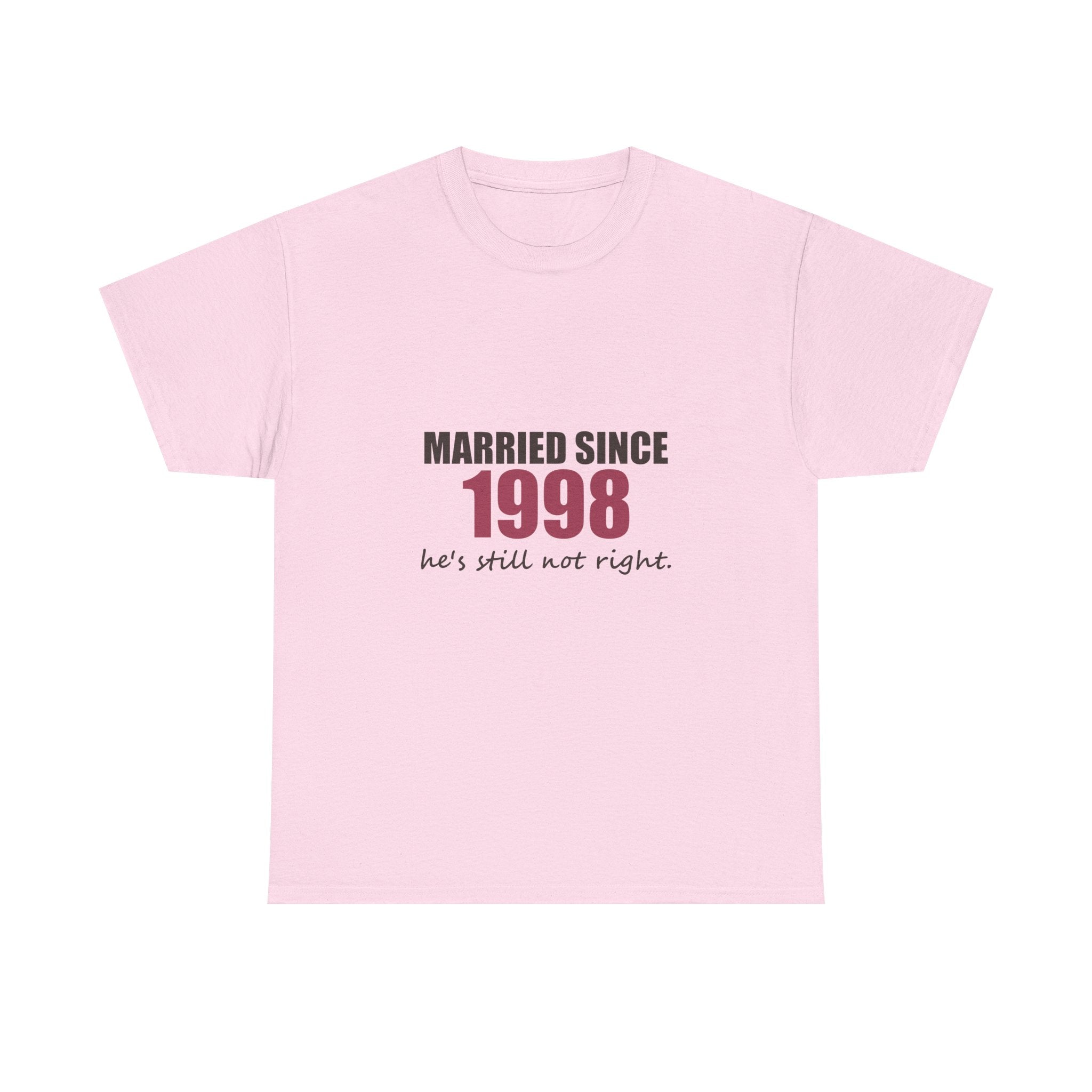 Married Since [Year] — Personalized Anniversary Tee