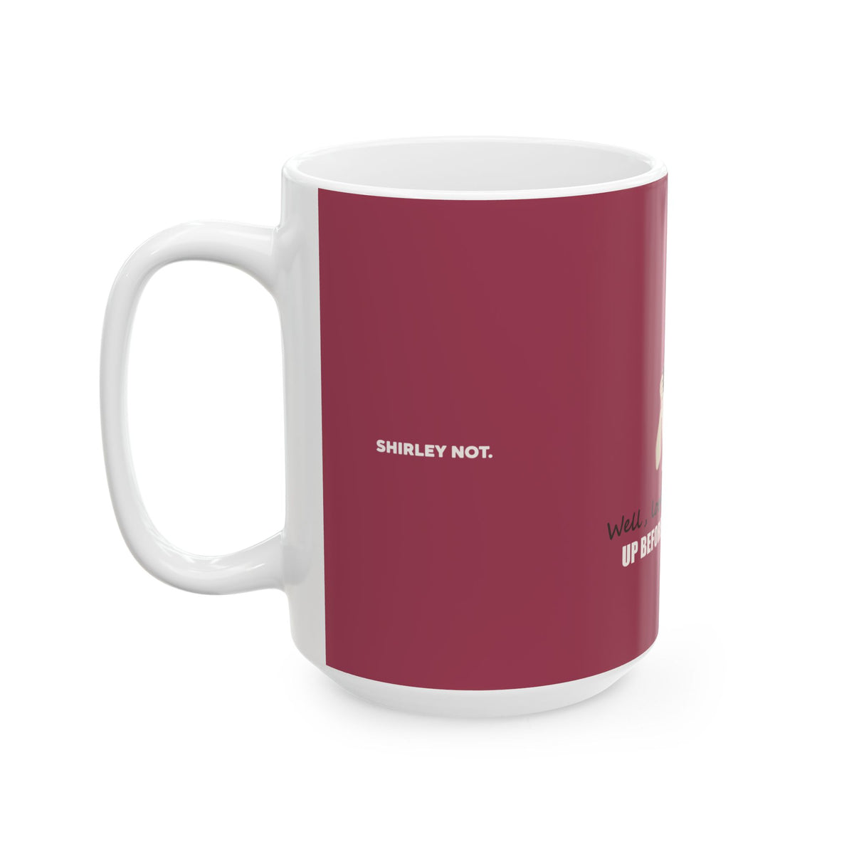Well, Look at You, Honey — Shirley Mug, Raspberry