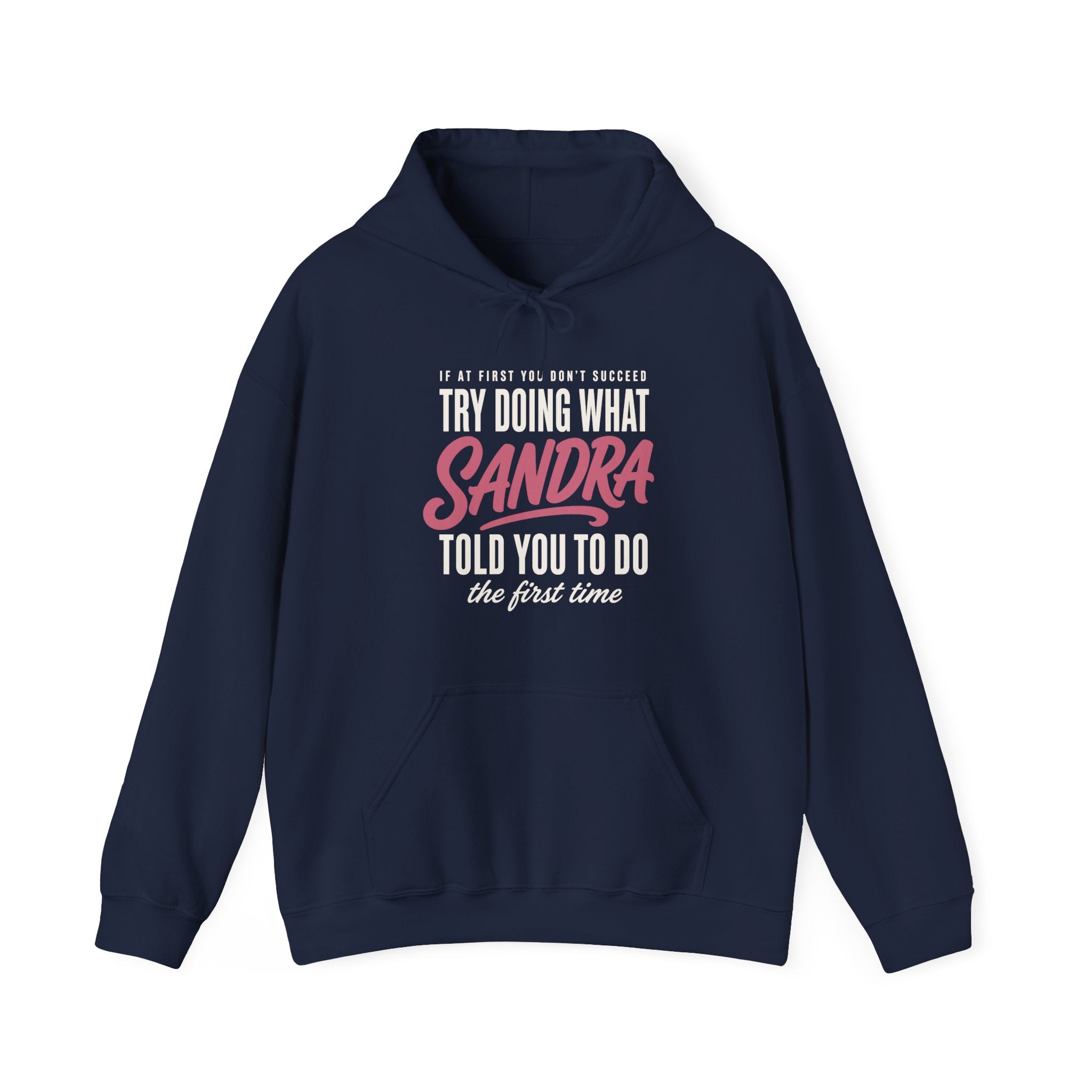 Try Doing What They Told You — Personalized Name Hoodie