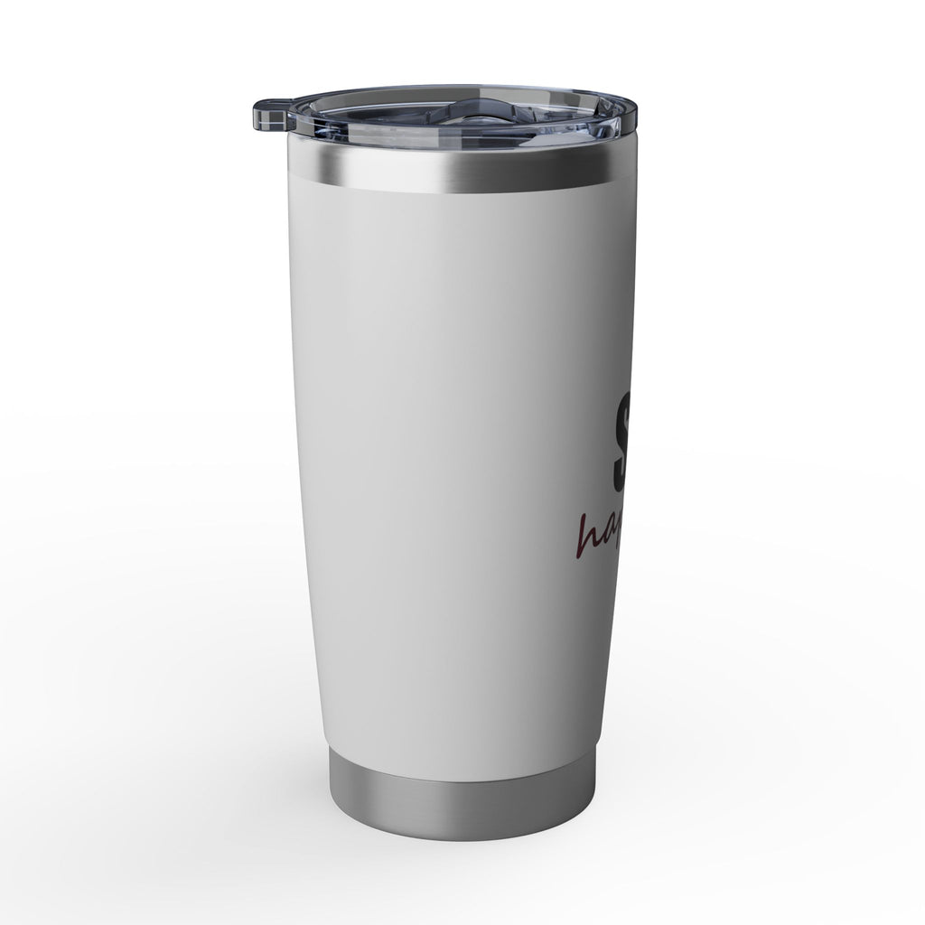 Sip Happens — 20oz Tumbler, White