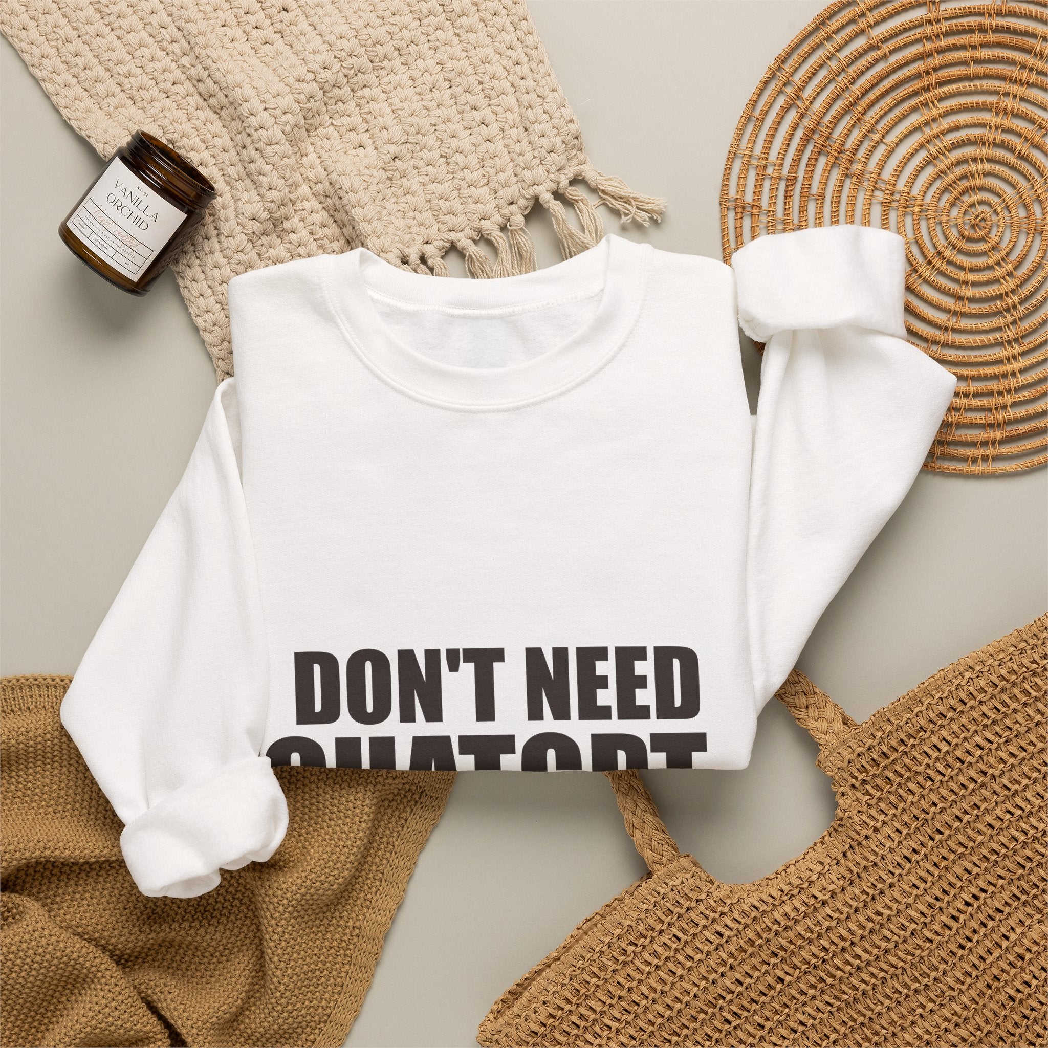 Don't Need ChatGPT — My Husband Knows Everything Sweatshirt