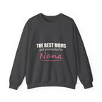 The Best Moms Get Promoted — Personalized Grandma Name Sweatshirt