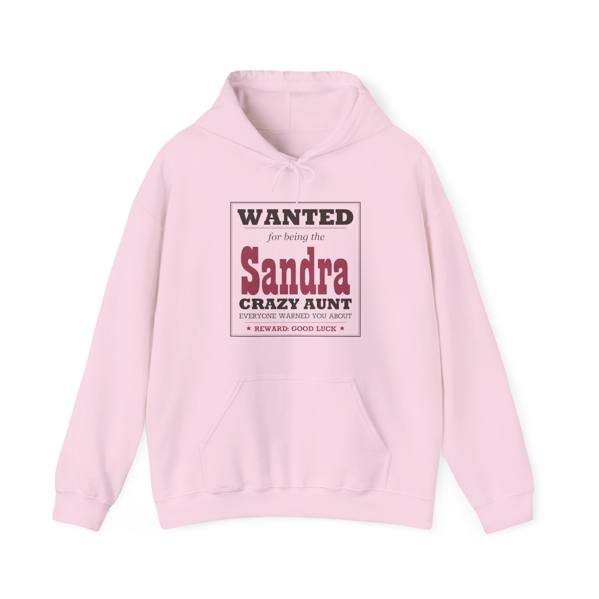 The Crazy Aunt Everyone Warned You About — Personalized Name Hoodie