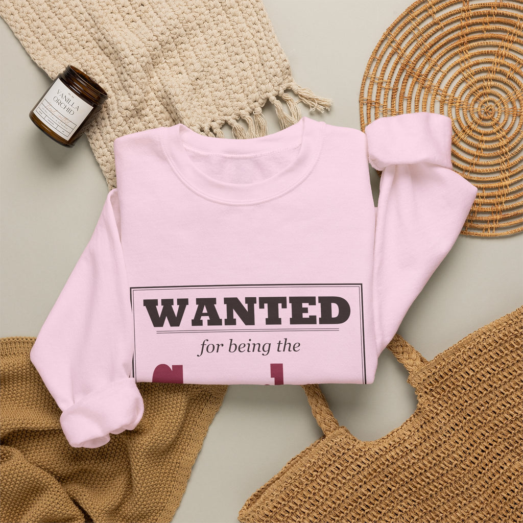 The Crazy Aunt Everyone Warned You About — Personalized Name Sweatshirt