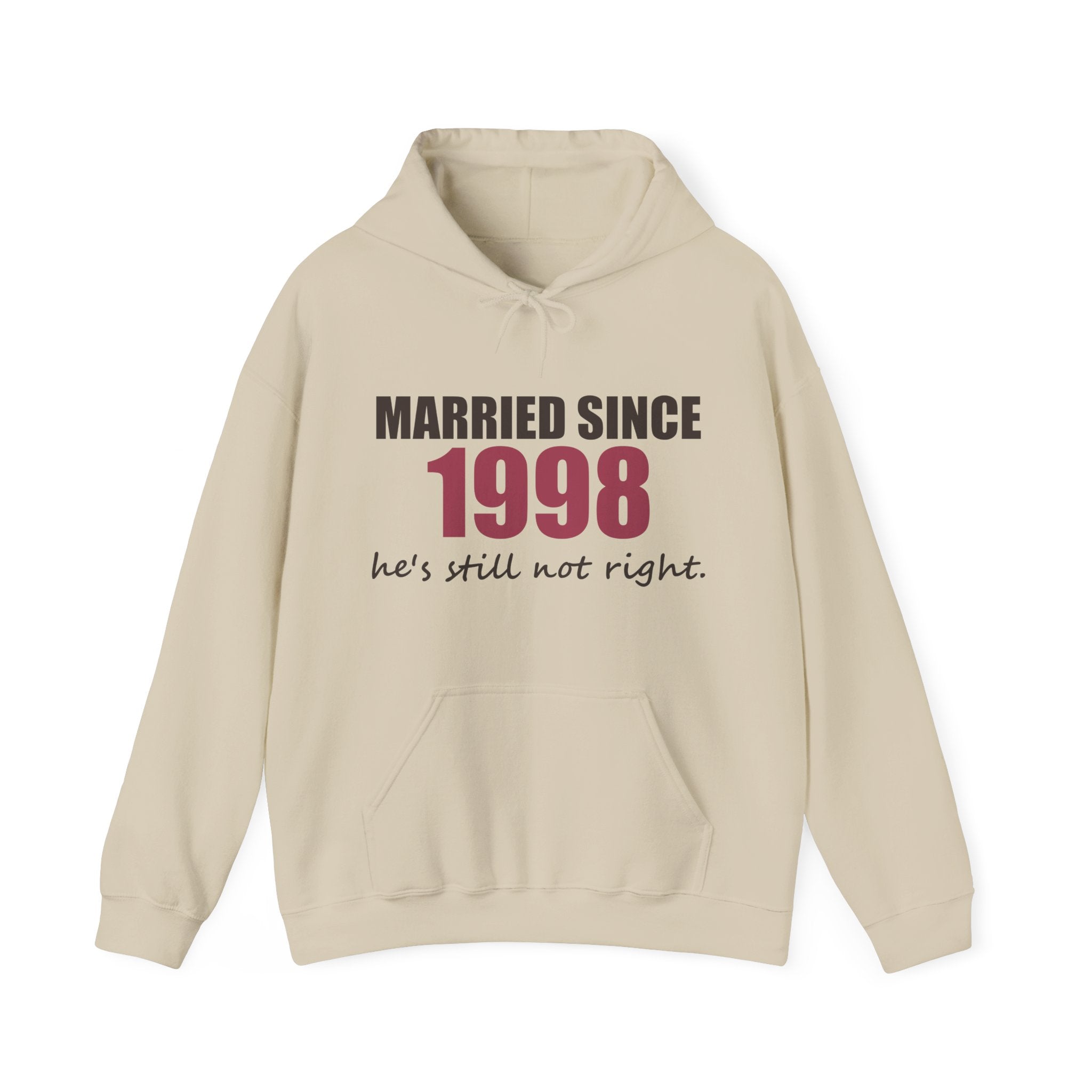 Married Since [Year] — Personalized Anniversary Hoodie