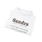 Always Right — Personalized Name Hoodie