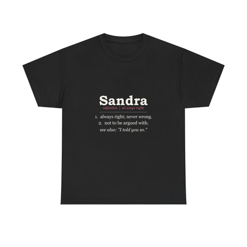 Always Right — Personalized Name Tee