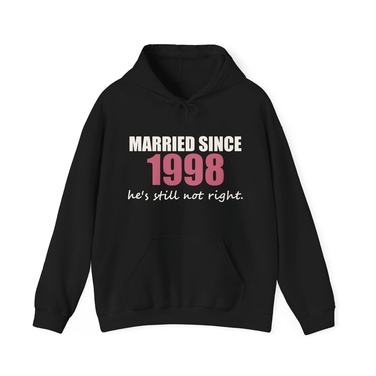Married Since [Year] — Personalized Anniversary Hoodie