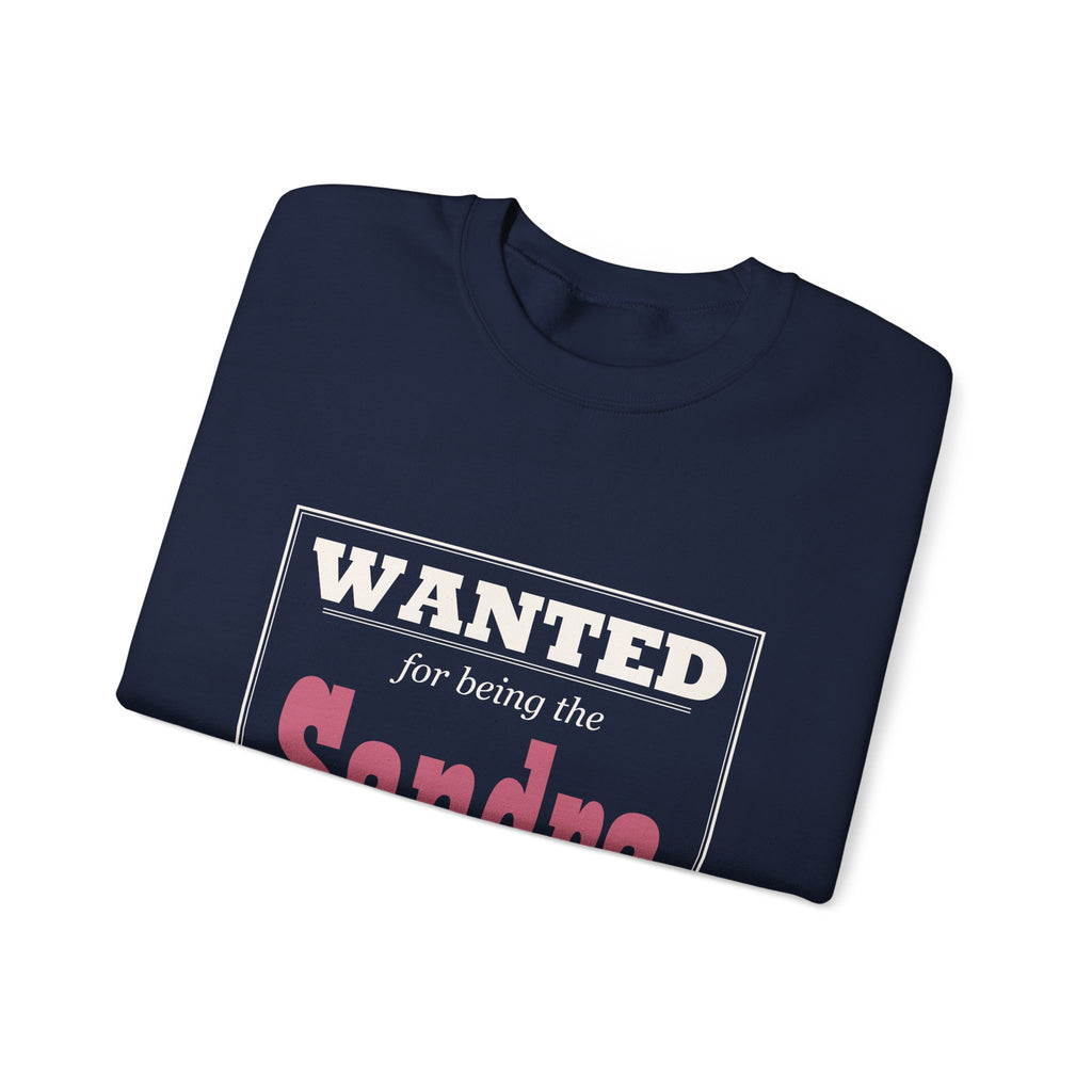 The Crazy Aunt Everyone Warned You About — Personalized Name Sweatshirt