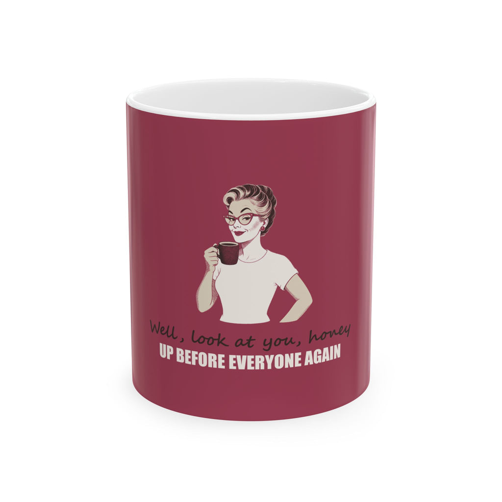 Well, Look at You, Honey — Shirley Mug, Raspberry