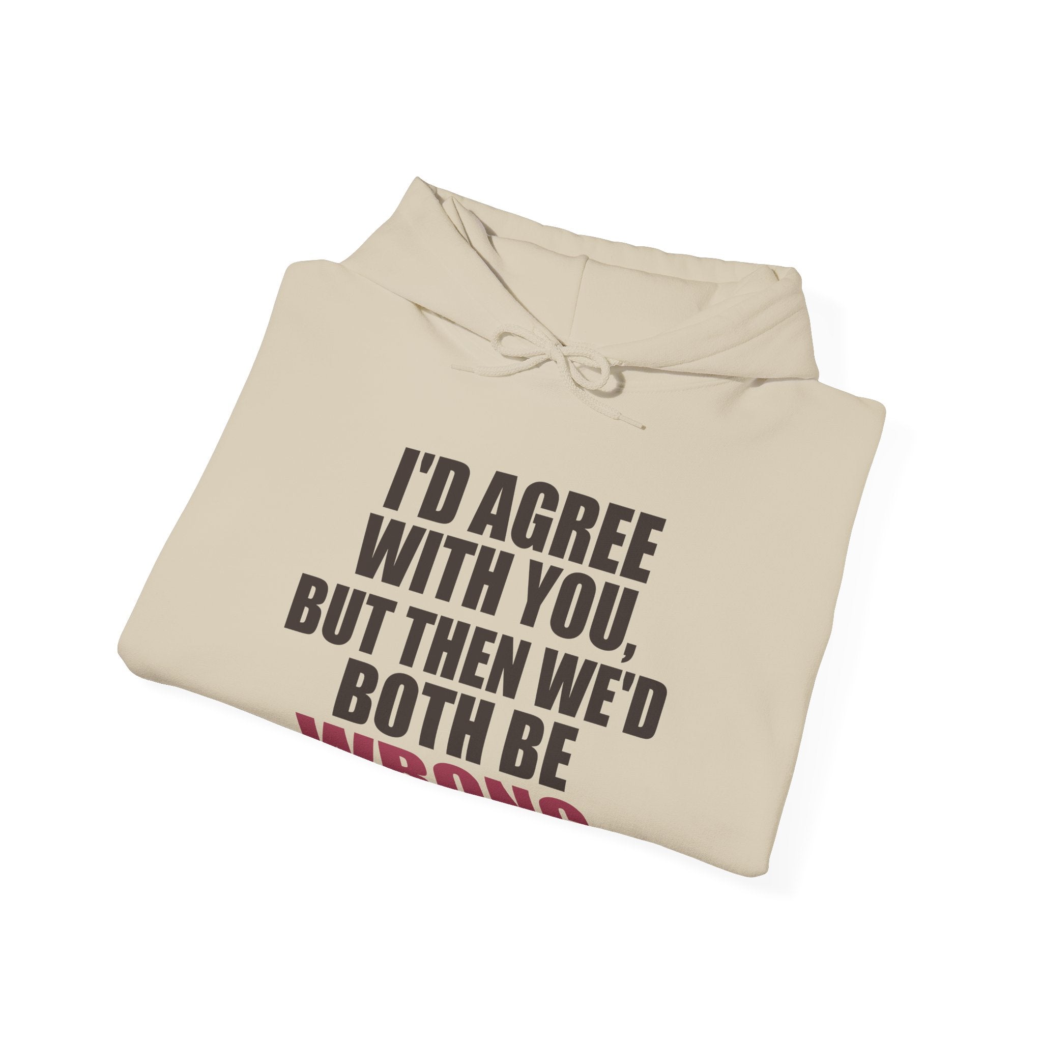 I'd Agree With You, But Then We'd Both Be Wrong Hoodie